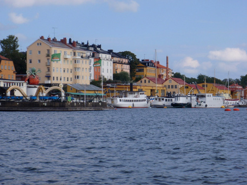 Stockholm Harbor/Waterway.